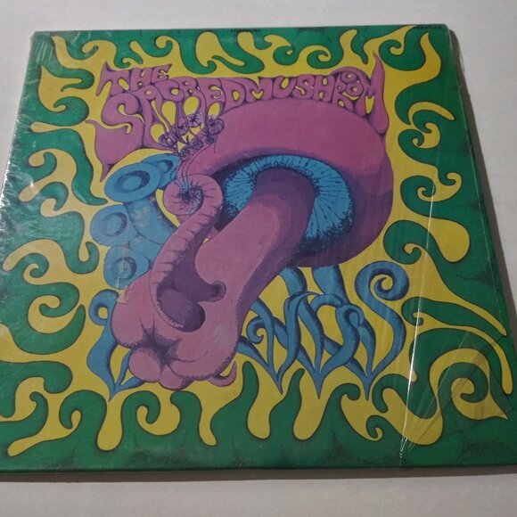 The Sacred Mushroom VG Original Parallax P4001 Record in Shrink 1969 BLUES PSYCH